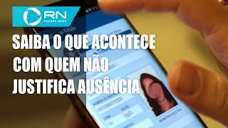 Entenda o que acontece com quem não justifica ausência [upl. by Ronnoc]