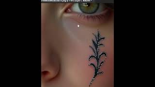 Photoshop Tips 2025  how to remove tattoo from skin easily using Photoshop gfxom [upl. by Hras110]