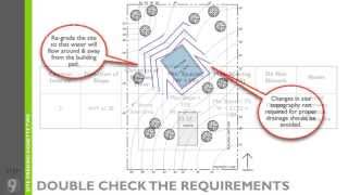 Architect Registration Exam  Site Grading Vignette [upl. by Stonwin]