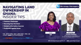 NAVIGATING LAND OWNERSHIP IN GHANA  INSIDE TIPS [upl. by Nauqyt]