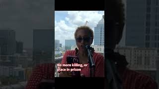 FoFeet delivers her revolutionary poem on Day 4 of the trial of the century [upl. by Clive]