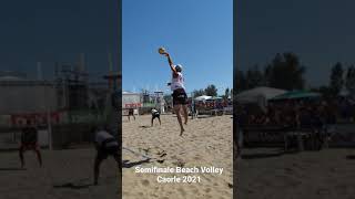 Semifinali Maschili Beach Volley Caorle 2021 Samoilovs Smendis VS Losiaz Bryl [upl. by Auqinahc]