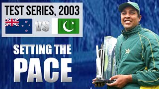 Pakistan vs New Zealand 2003 Test Series  Shoaib Akhtars Dominance and Flemings Heroics [upl. by Sherj]