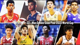 23 Man Dream Gilas Pool for 2023 World Cup [upl. by Hoenack]