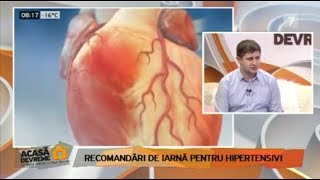 Hipertensiunea arterială Interviu cu dr Constantin Cozma [upl. by Glen]