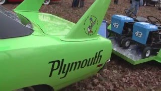 RICHARD PETTY LAWN TRACTORS and SUPERBIRD [upl. by Khudari229]