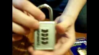 Brinks TSA luggage lock picked out of package [upl. by Alvis]