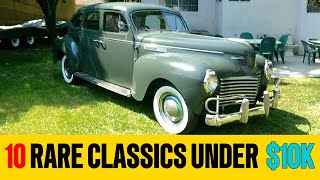 10 BEST DEALS UNDER 10000 OBO  Classic Cars For Sale on Craigslist [upl. by Euqinaj]