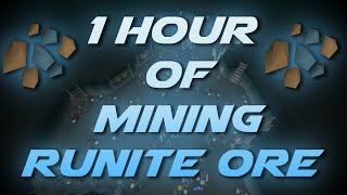 Mining Runite Ore  Testing OSRS Wiki Money Making Methods [upl. by Aehtela]