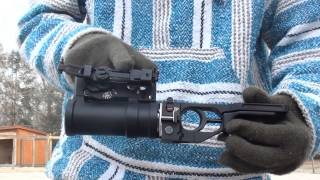 DBOYS Airsoft GP25 Grenade Launcher ReviewTest [upl. by Idnew]