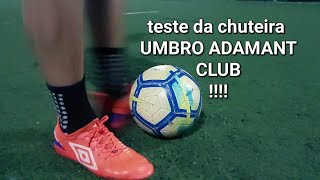 TESTE em CAMPO da CHUTEIRA UMBRO ADAMANT CLUB  Testei e me SURPREENDI [upl. by Anerok149]