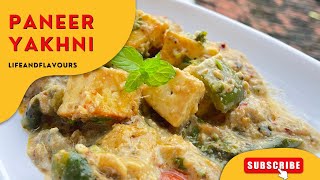 PANEER YAKHNI  NO GARLIC NO ONION RECIPE [upl. by Aseneg]