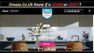 Omaze  OmazeCoUk Know if is SCAM or LEGIT  Omaze Reviews [upl. by Annaehs916]