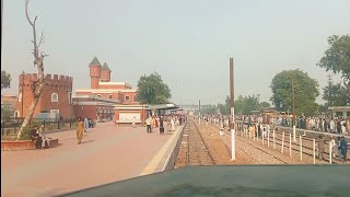 Heavy Rush After Ijtimah at Raiwind Station  train trainjourney railway raiwindmarkaz [upl. by Sou]