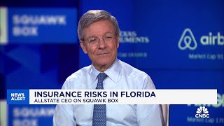 Allstate CEO Tom Wilson The insurance industry itself isnt in bad shape [upl. by Tigdirb]