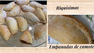 Como Hacer Empanadas De Camote riquísimas [upl. by Ettessil]