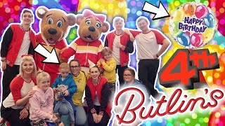 BUTLINS SURPRISE 4th BIRTHDAY PARTY FOR REGGIE [upl. by Racso]