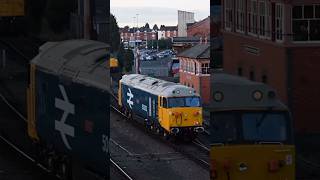 Severn Valley Railway  50033 Glorious  Light Engine at Kidderminster  trains railway class50 [upl. by Lefton302]