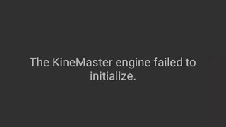 The KineMaster engine failed to initialize  Problem solved [upl. by Il793]