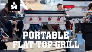 Portable Flat Top Grill  Camp Chef [upl. by Cirri]