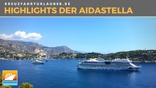 Die Highlights von AIDAstella im Rundgang AIDAblu AIDAsol AIDAmar [upl. by Lleral]