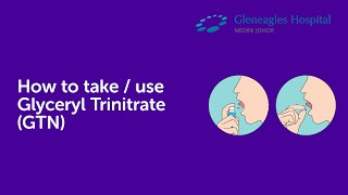 How to use Glyceryl Trinitrate GTN [upl. by Demodena]