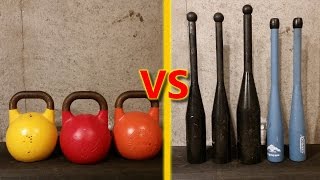 Kettlebells VS Clubbells [upl. by Jolda]