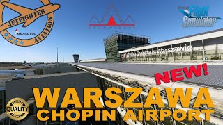 đź”´ MSFS 2020  NOWA SCENERIA DRZEWIECKI DESIGNâť— đźš©WARSAW CHOPIN AIRPORTđźš©PREMIEROWY POKAZâť— [upl. by Aeli214]