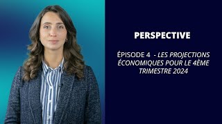 Les projections économiques pour le 4ème trimestre 2024 Interview de Romane Azzopardi [upl. by Doehne]