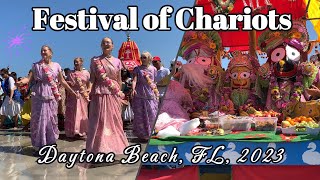 Daytona Beach Festival of Chariots 2023 A Vibrant Celebration of Culture and Spirituality [upl. by Anse5]