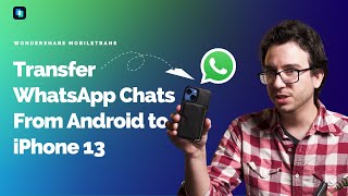 How to transfer WhatsApp chats from Android to a new iPhone 13？ [upl. by Selym]