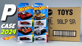 Unboxing Hot Wheels 2024  P Case [upl. by Deane283]