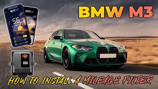 How To Install Odometer Blocker  BMW M3 2024  Mileage Correction Tool [upl. by Japha354]