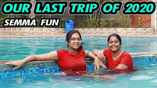 OUR LAST TRIP OF 2020  SEMMA FUN Sneholic [upl. by Nothsa130]