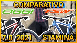 Oggi Big wheel 70 2021 ou TSW Stamina 2021 Analise completa  Qual das duas leva a melhor Alivio [upl. by Dareece189]