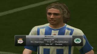 Superliga 6  Jornada 28  Depor  Panathinaikos  FIFA 06 [upl. by Gainor]