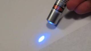 Blu Ray Laser Pointer from DealExtreme [upl. by Pippas]