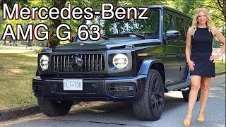 2023 MercedesBenz AMG G 63 review  The ultimate status vehicle [upl. by Kwang]