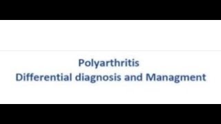 Rheumatolgy  polyarthritis [upl. by Bazil]