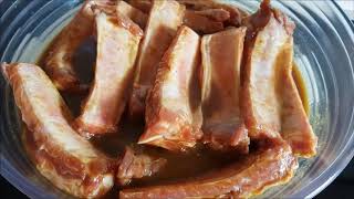 HOW TO PREPARE BARBECUE PORK RIBS With Mama Sita’s BARBECUE MARINADE [upl. by Aleik]