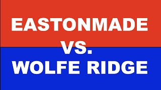 EASTONMADE AXIS vs WOLFE RIDGE 17VS VERTICAL WOOD SPLITTERS [upl. by Tawsha]