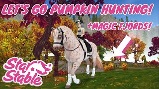 Magic Fjords Pumpkin Hunting and More  Star Stable Online [upl. by Kcirtemed]