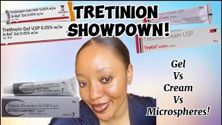 Tretinion showdown Gel cream or microsphere  which is best for your skin [upl. by Hanleigh402]