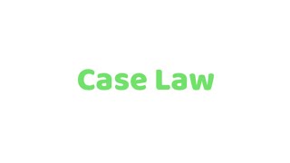 What is Case Law  Meaning Definition Explanation and more [upl. by Iegres687]