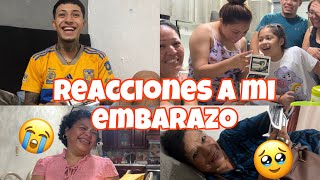 Así reaccionó mi familia a mi embarazo🥹90824 [upl. by Aehr]