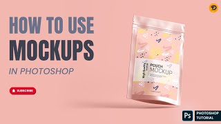 How To Use Mockup In Photoshop FAST amp EASY 2024 [upl. by Akinit]