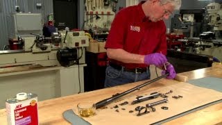 How to Rust Blue a Rifle Presented by Larry Potterfield  MidwayUSA Gunsmithing [upl. by Dorrahs]