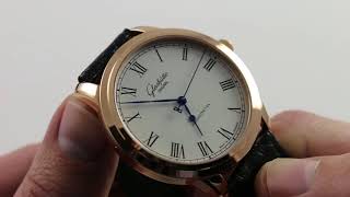 PreOwned Glashutte Original Senator 3959010504 Luxury Watch Review [upl. by Neyr]