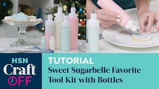 DIY Cookie Decorating Tutorial  Sweet Sugarbelle Favorite Toolkit  HSN Craft Off [upl. by Iney433]