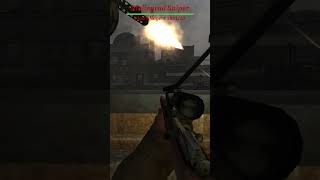 Stalingrad Sniper Mosin Nagent 189130 Rifle fps gaming callofduty activision ww2games [upl. by Ardnac]